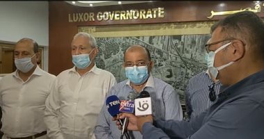 وزير التنمية المحلية يكشف تفاصيل زيارته للأقصر وتجهيزات طريق الكباش .. لايف