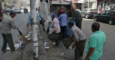 محافظ الدقهلية: رفع 450 طن قمامة وأتربة وصيانة كشافات وأعمدة الإنارة