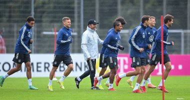 فليك يقود تدريبات منتخب ألمانيا للمرة الأولى قبل تصفيات المونديال.. صور