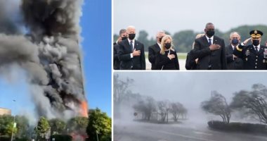 صور العالم هذا الصباح.. انقطاع الكهرباء عن مدينة نيوأورليانز الأمريكية بسبب إعصار إيدا.. وبايدن يعلن ولاية لويزيانا منطقة منكوبة.. حريق يلتهم مبنى سكنيا من 20 طابقا فى إيطاليا.. عواصف تدمر 20 منزلا فى موريتانيا