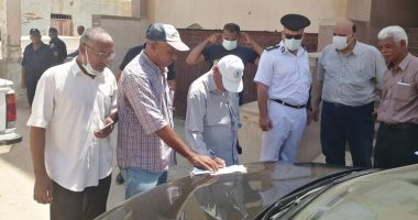 حملة لإزالة التعديات ومتابعة طلاء واجهات المبانى باللون الموحد بالأقصر.. صور