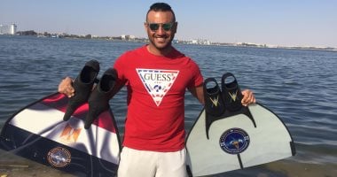 السباح العالمى سيد باروكى يستعد فى إيطاليا لأكبر حدث مصرى فى تاريخ السباحة العالمية