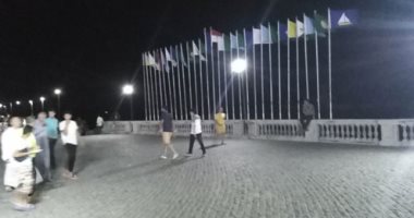 فسحة مجانية على ممشى لسان رأس البر.. فيديو وصور