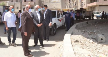 محافظ الجيزة يوجه بشن حملة تخطيط مرورى لشارع الثلاثينى وإزالة التعديات