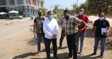 محافظ المنوفية يتفقد تطوير ميدان الإسعاف ورصف طريق سنجرج – شنوفة .. صور