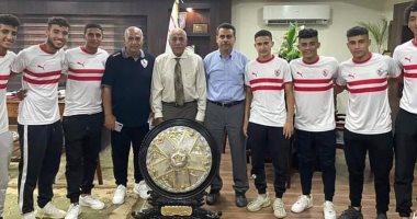 الزمالك يوقع عقودًا احترافية مع سباعى 2003 
