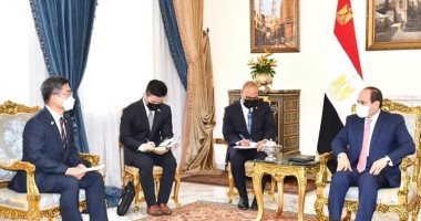 الرئيس السيسى لوزير دفاع كوريا الجنوبية: مصر تتمتع بمنظومة بنية أساسية حديثة 
