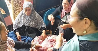 تفاصيل عودة طفل المحلة المختطف وذبح عجلين فرحا بتحريره.. فيديو
