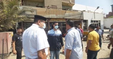 نائب محافظ القليوبية يقود حملة مكبرة للتصدى للاشغالات والمخالفات بشبرا الخيمة