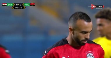 محمد مجدى أفشة هداف منتخب مصر فى عهد حسام البدرى بـ3 أهداف.. فيديو
