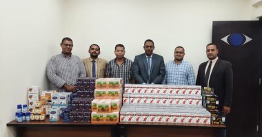 ضبط 5032 وحدة دوائية متنوعة غير مسجلة بوزارة الصحة فى أسوان