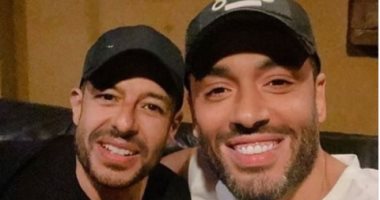 رامي جمال يشوق الجمهور لمفاجأة تجمعه مع محمد حماقي .. صور  