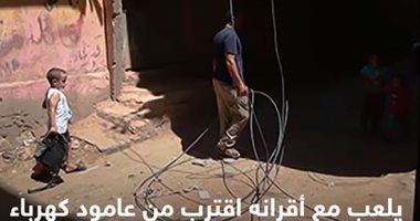 تفاصيل إنقاذ طفل الشرقية من الموت صعقًا بالكهرباء.. فيديو
