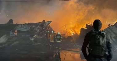 فرق الإطفاء السورية تنجح فى إخماد حريق بالأراضى الزراعية فى ريف حمص
