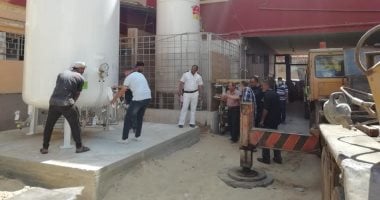 "صحة الدقهلية": دعم مستشفى السنبلاوين العام تانك أكسجين بسعة 6 آلاف لتر