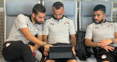 مسحة للاعبى منتخب مصر قبل دخول المعسكر المغلق ببرج العرب