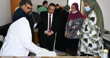 3 نقاط لتطعيم منتسبى جامعة قناة السويس اليوم ضد فيروس كورونا.. اعرفها
