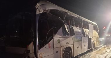 ننشر أسماء حادث ضحايا انقلاب أتوبيس بطريق "السويس- القاهرة"