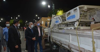 محافظ المنيا: وصول أجهزة طبية لدعم أعمال تطوير مستشفى الصدر والحميات