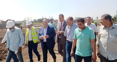 نائب محافظ الجيزة يوجه بسرعة تشغيل محطة مياه منشأة القناطر