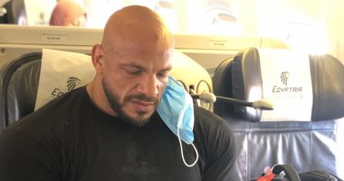 بيج رامى يغادر إلى نيويورك للمشاركة فى مستر أوليمبيا 2021 