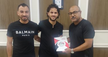 صور .. الطلائع يتعاقد مع محمد جابر من المصرى البورسعيدى على سبيل الإعارة