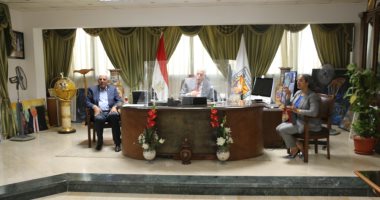 محافظ جنوب سيناء يلتقى نقيب الزراعيين ووفد "اكساد".. صور