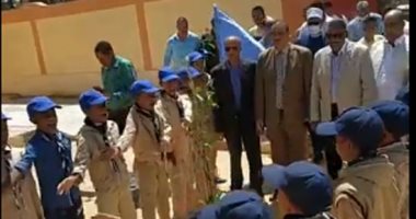 محافظ مطروح يفتتح مدرستين جديدتين بواحة سيوة.. لايف