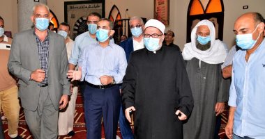 محافظ الغربية يفتتح مسجد الإحسان بقرية سندبسط مركز زفتى 