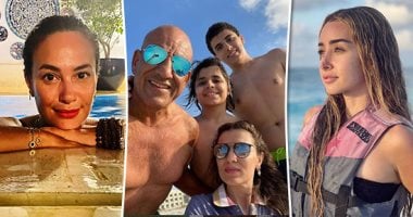 بصورهم على البحر .. النجوم يودعون الصيف منهم هند صبري وهنا الزاهد "باي باي"
