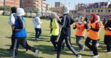 نموذج رياضى فريد.. حكاية أول فريق كرة قدم نسائى بكفر الشيخ.. فيديو وصور