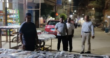 رفع وإزالة إشغالات متنوعة فى حملة مكبرة للوحدة المحلية بمركز إهناسيا ببنى سويف