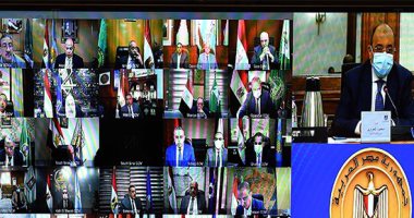 وزير التنمية المحلية يترأس اجتماع مجلس المحافظين لمتابعة مستجدات فيروس كورونا