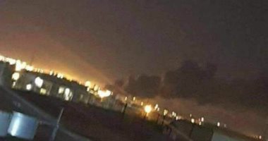 لحظة استهداف مطار أربيل الدولى فى العراق بطائرات مسيرة مفخخة.. فيديو