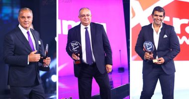 قنوات ومسلسلات المتحدة تسيطر على جوائز الدير جيست.. حسام صالح يتسلم جائزة أفضل قناة مسلسلات عن ON دراما.. الطاهرى يتسلم أفضل قناة إخبارية عن إكسترا نيوز.. "اليوم السابع" فى المقدمة والسعدى يحصد جوائز لعبة نيوتن
