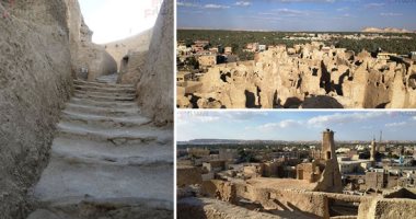 سيوة واحة الأحلام والأساطير.. قلعة شالى مشهد يأخذك فى رحلة عبر التاريخ.. مبنية بالطين المخلوط بملح البحيرات.. أقامها السيويون قبل 800 سنة لحمايتهم من الأعداء.. هجرها السكان بعد تضررها عام 1926 بسبب الأمطار