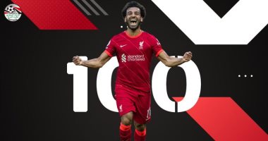 اتحاد الكرة يهنئ محمد صلاح بوصوله للهدف الـ100 فى الدورى الإنجليزى