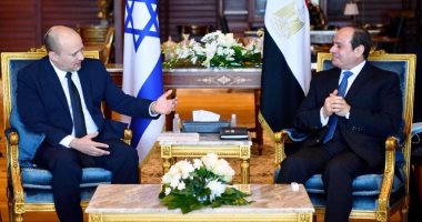الرئيس السيسي يلتقى فى شرم الشيخ رئيس الوزراء الإسرائيلى
