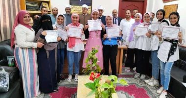 الأقصر الأزهرية تكرم فريق كرة السلة الفائز بالمركز الثانى بالجمهورية.. صور