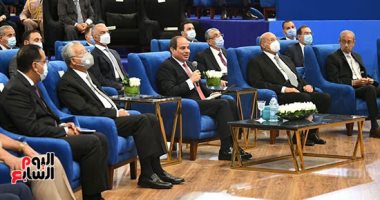 الرئيس السيسي عن تقرير التنمية المقبل: "أتمنى درجة أفضل من كدة بكتير"