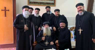 الكنيسة الأرثوذكسية تعلن تماثل أسقف نجع حمادى للشفاء
