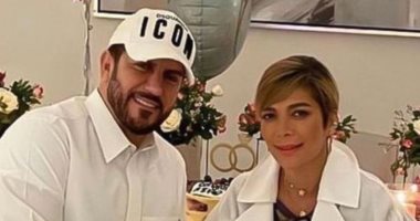 أصالة ولحظات رومانسية مع زوجها فائق حسن فى صورة جديدة بعد زواجهما