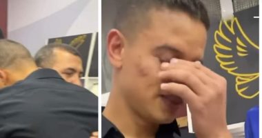 شاهد دموع سعد سمير بسبب الرحيل عن الأهلى ووداع زملائه