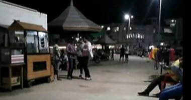 فيديو.. السهرة أحلى على ممشى بلاج رأس البر
