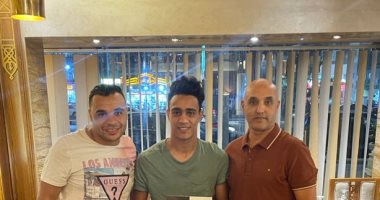 صورة..مصطفى البدرى يوقع الاعارة لفيوتشر موسمين بعد موافقة الأهلى 