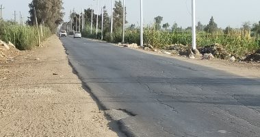 نائب محافظ الغربية: لجنة لمعاينة حالة طريق قرية شبرا بابل فى المحلة.. وجار إصلاحه