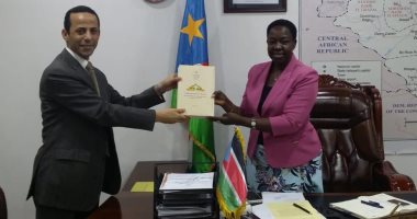 ‎السفير المصرى بجنوب السودان يلتقى رئيسة المجلس التشريعى الانتقالى