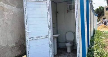 تجهيز 21 دورة مياه متنقلة لنشرها فى شوارع المحلة.. صور