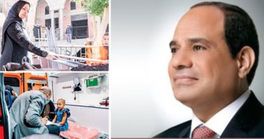 الإعلام صوت المصريين والرئيس الأب يستجيب.. الرئيس السيسى تابع مئات من النماذج المكافحة والحالات الإنسانية عبر وسائل الإعلام المختلفة.. ووجه بتوفير حياة كريمة لهم.. مواقف عديدة تؤكد حرصه على مساندة المواطن