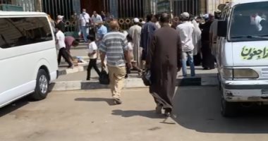 حزن وصدمة لأحباء فتاة مول مدينة نصر خلال تشييع جنازتها من السيدة نفيسة "فيديو"